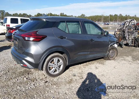 2022 Nissan Kicks S Xtronic Cvt из США, поврежденный, VIN 3N1CP5BV7NL531823